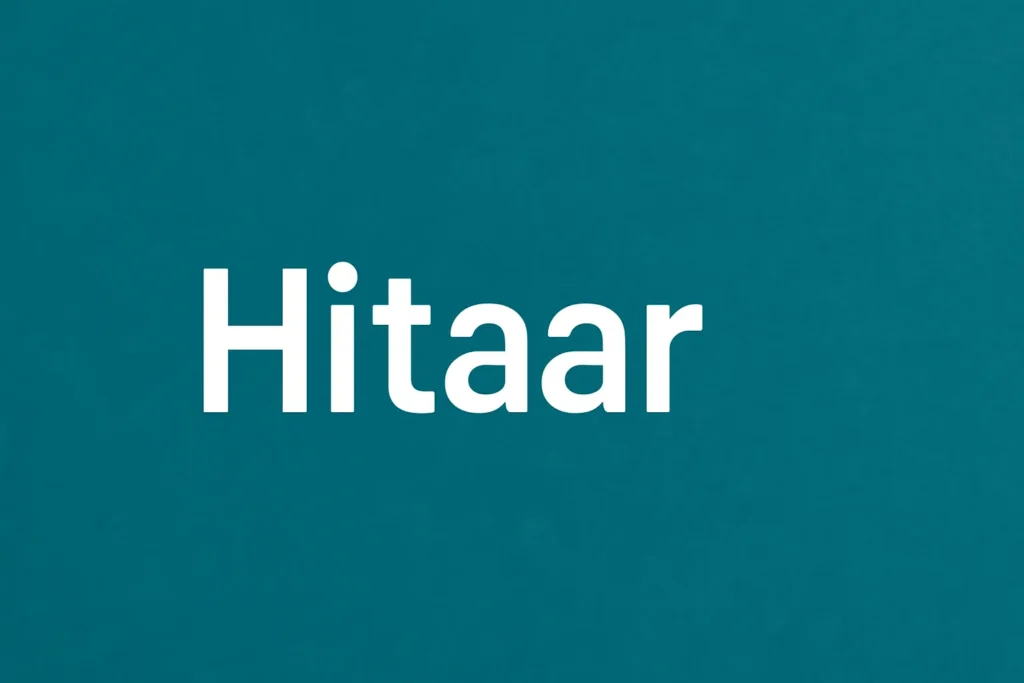 Hitaar